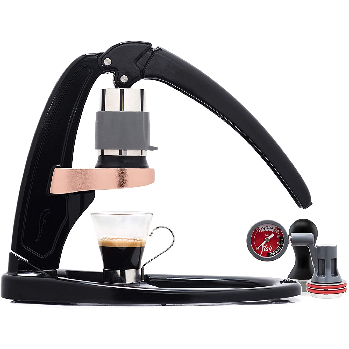 Flair Signature Espresso Maker with Pressure Kit (15% off)