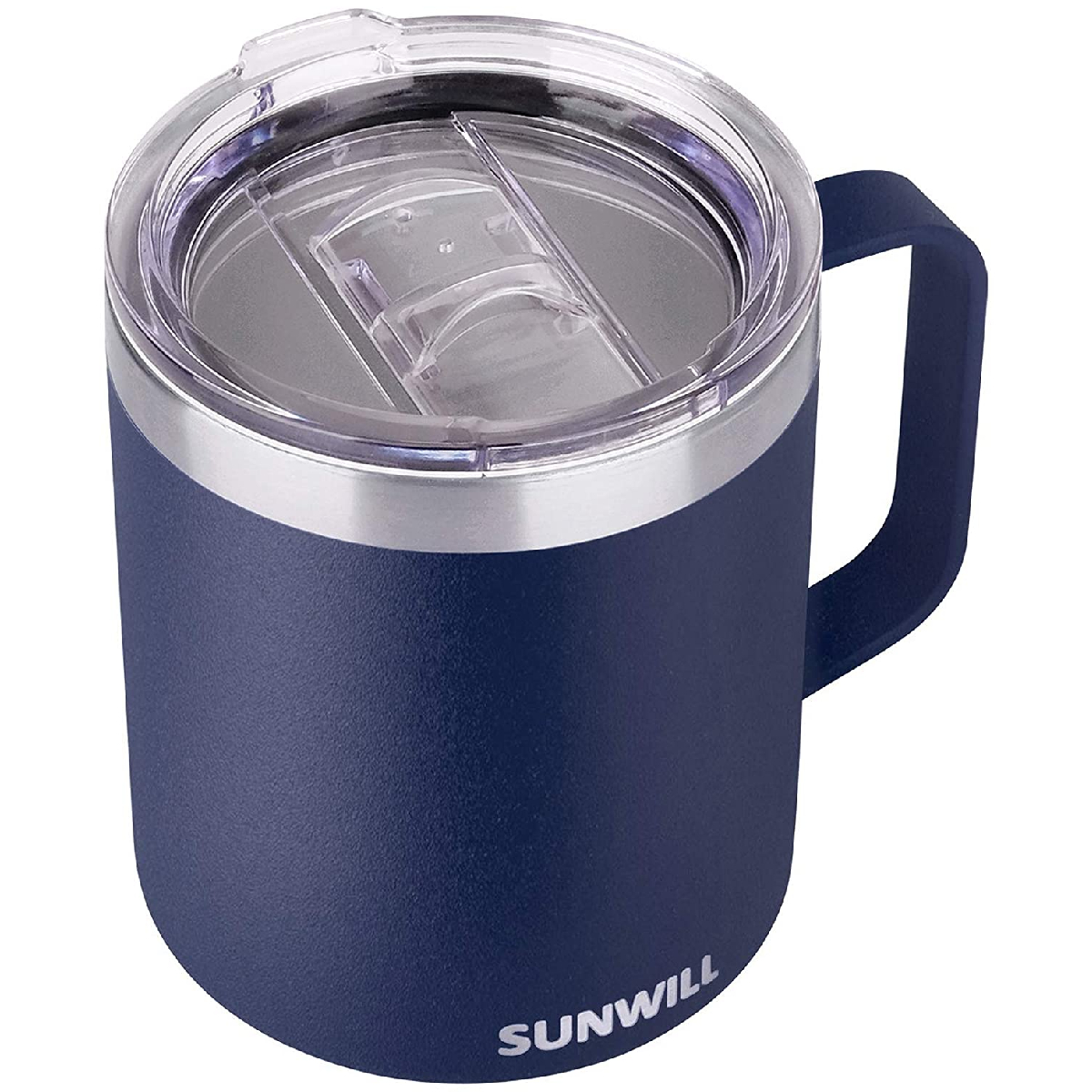 SUNWILL 14 oz. Coffee Mug, Vacuum Insulated Camping Mug