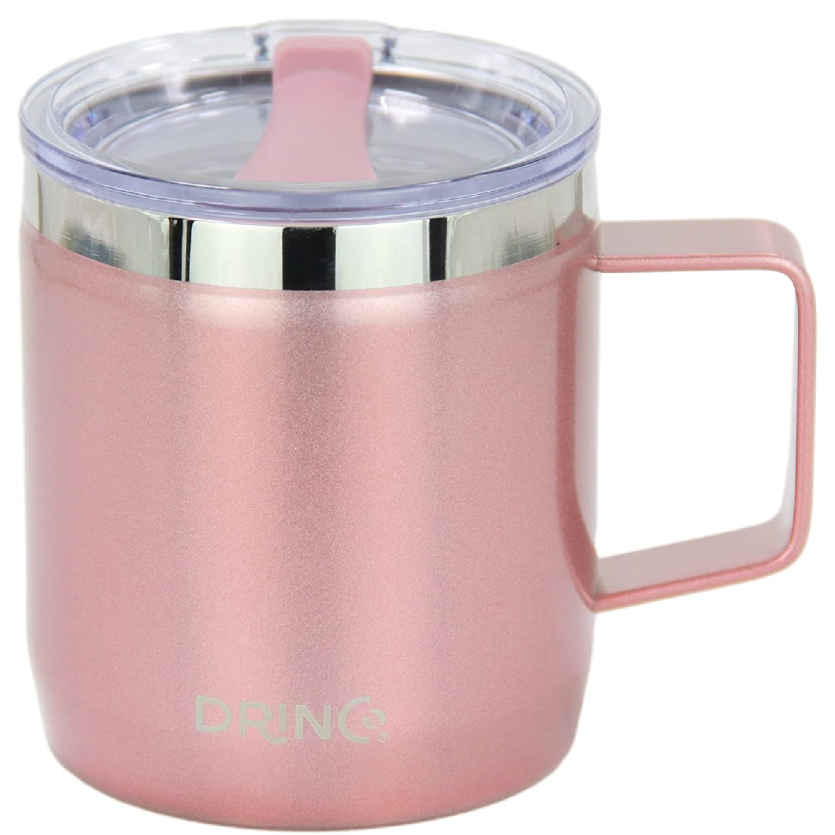 DRINCO 14 oz. Stainless Steel Vacuum Insulated Coffee Mug