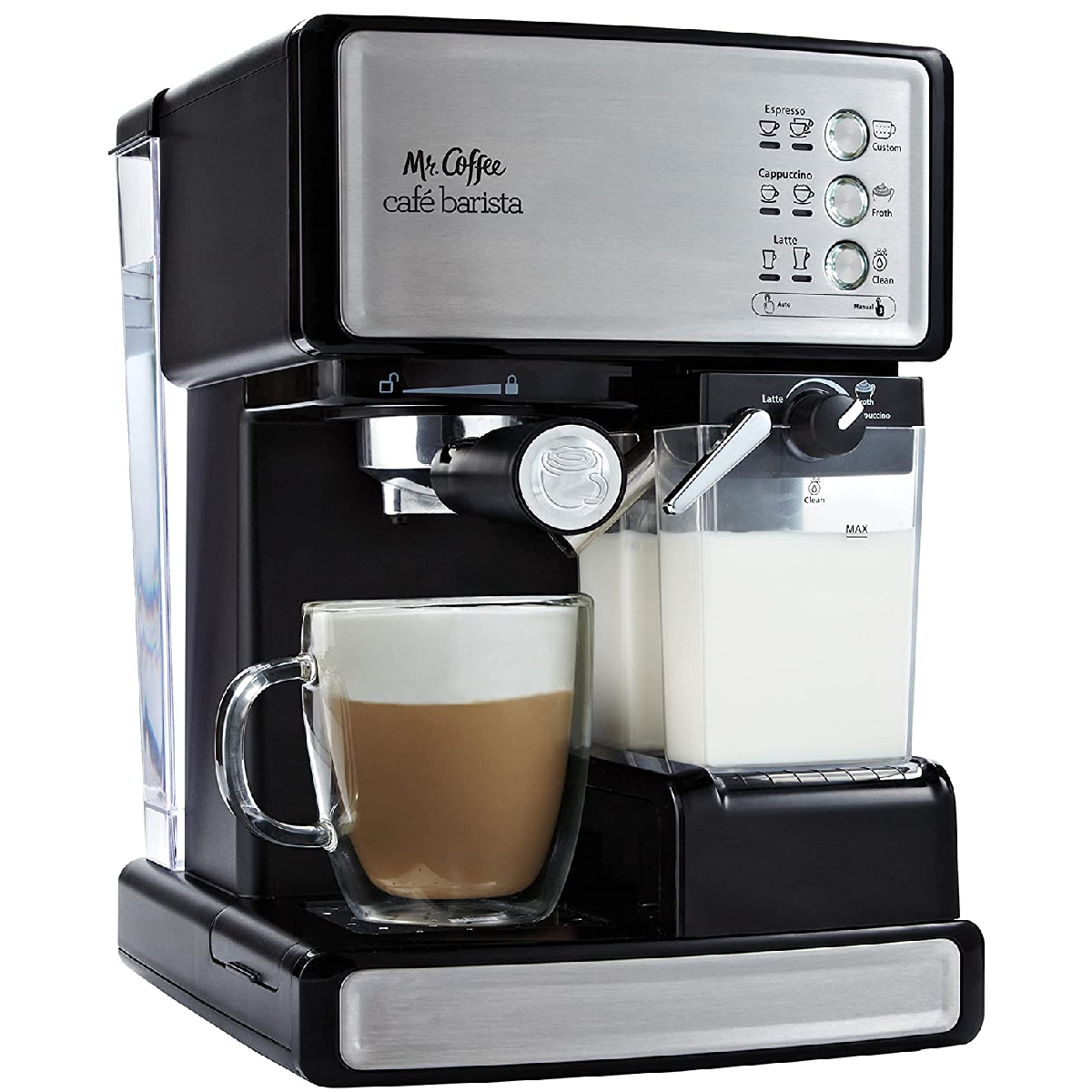 Mr. Coffee Semi-Automatic Espresso and Cappuccino Maker