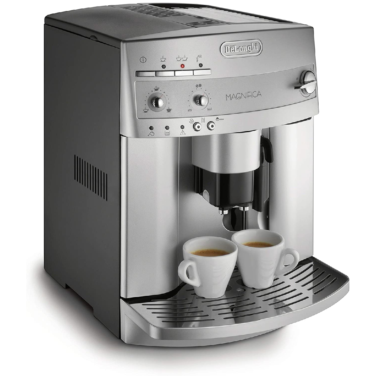 De'Longhi ESAM3300 Magnifica Super-Automatic Espresso & Coffee Machine, Silver